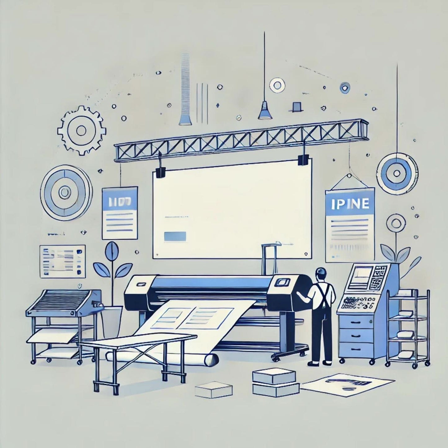 Straßenwerbebanner Produktion 🔛%👤 - EBT Shop